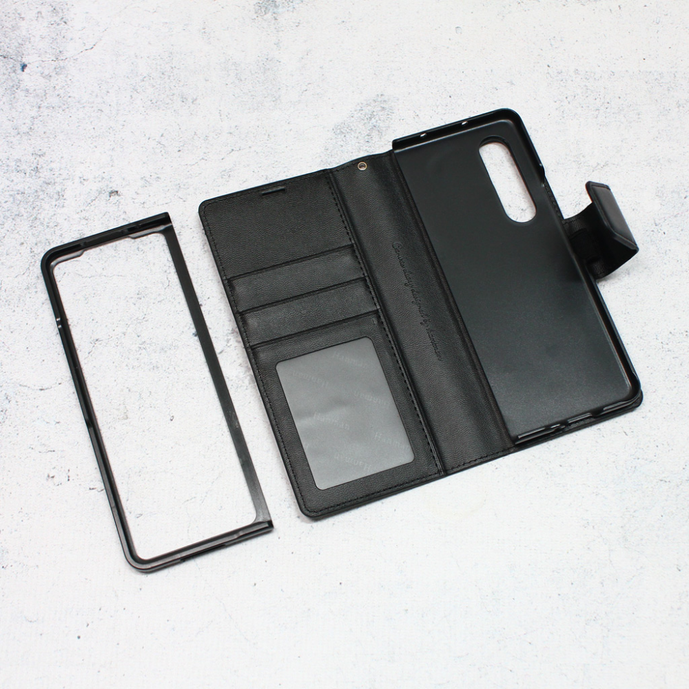 Torbica Hanman Canvas ORG za Samsung Galaxy Z Fold 3 crna