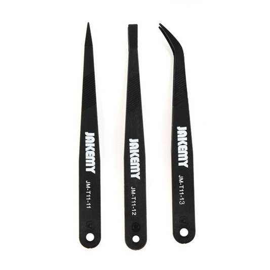 JAKEMY JM-T11 3in1 set plasticnih pinceta