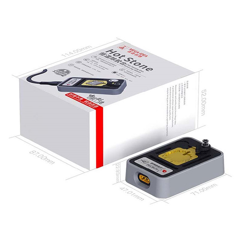 Grejac cipova za Iphone 7-Iphone 11 Pro Max za skidanje lepka Mega-iDea Hot Stone