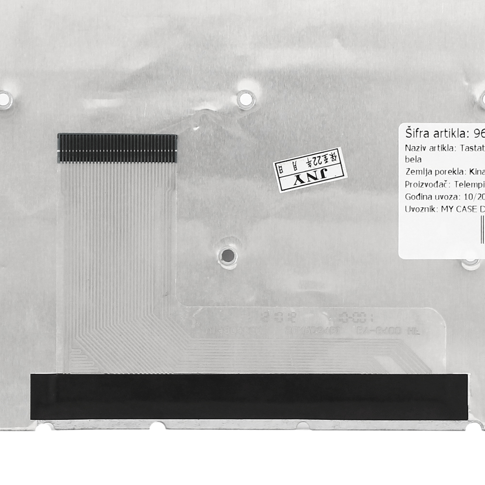 Tastatura za laptop Toshiba L50-B veliki enter bela