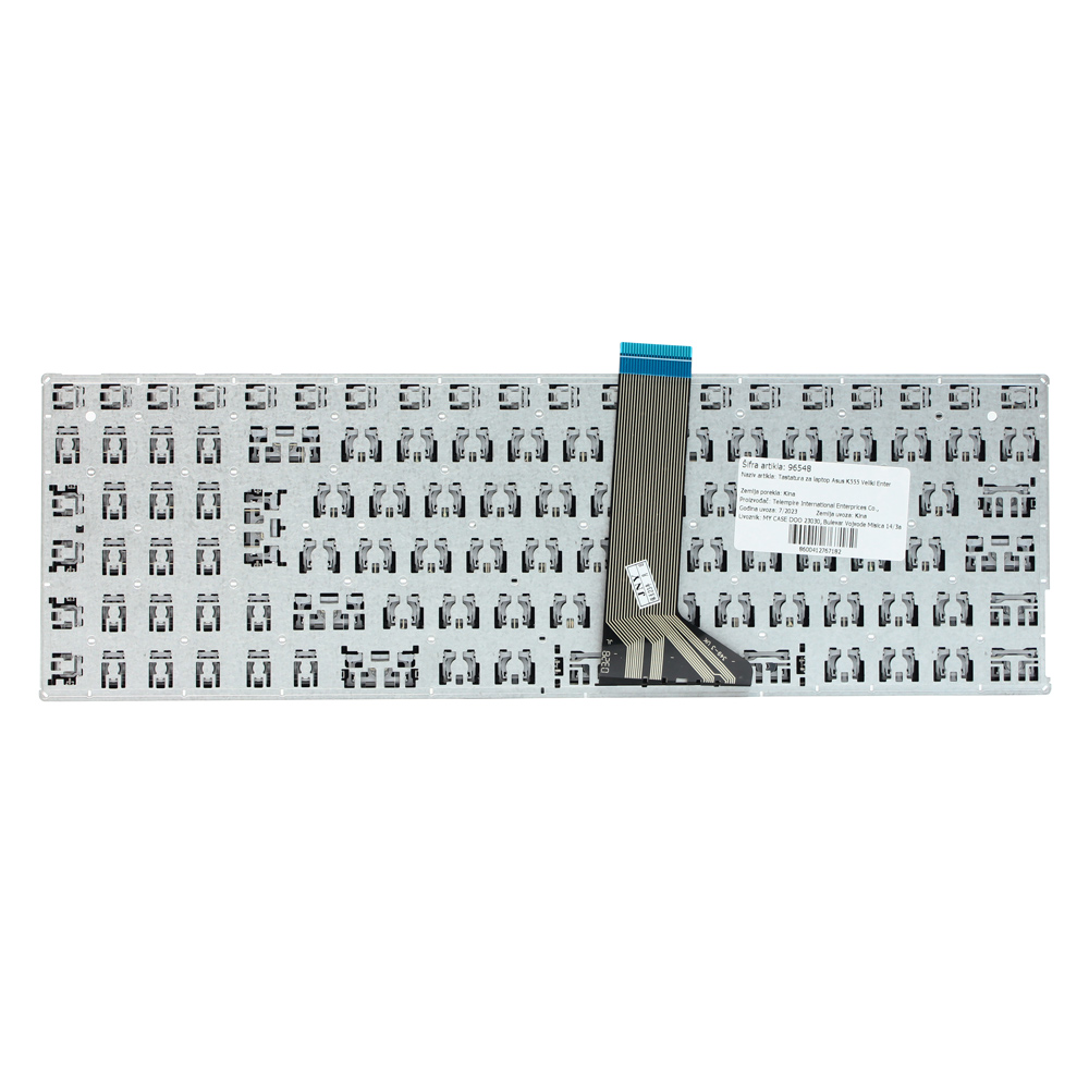Tastatura za laptop Asus K555 veliki enter