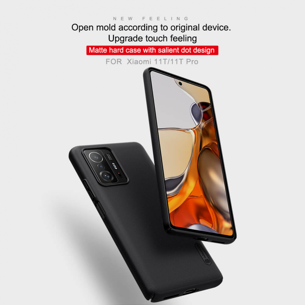 Torbica Nillkin Scrub za Xiaomi 11T/11T Pro crna