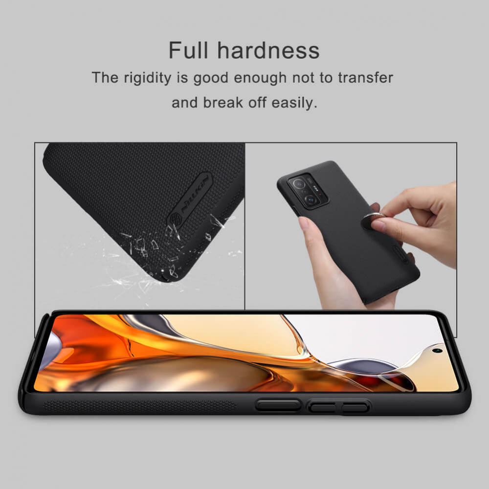 Torbica Nillkin Scrub za Xiaomi 11T/11T Pro crna