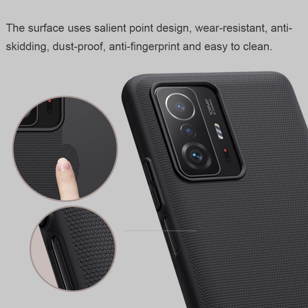 Torbica Nillkin Scrub za Xiaomi 11T/11T Pro crna