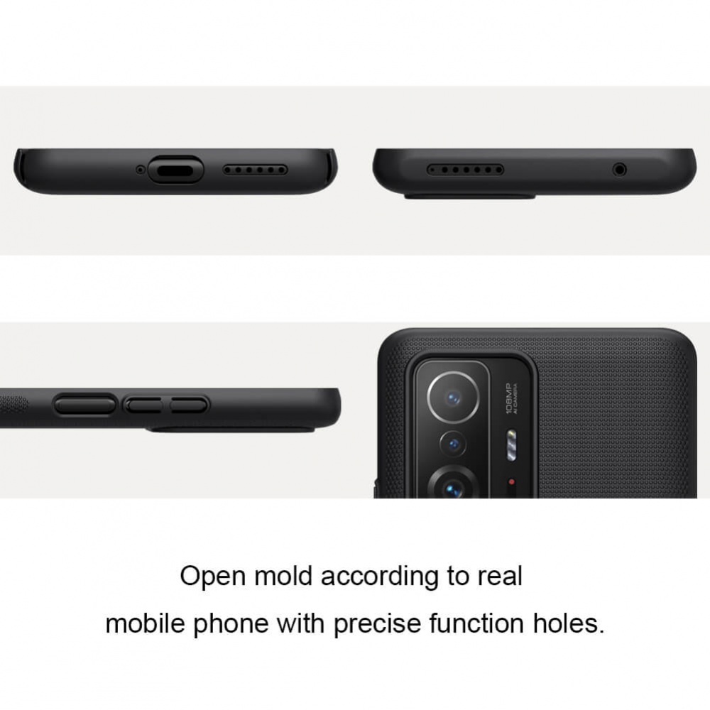 Torbica Nillkin Scrub za Xiaomi 11T/11T Pro crna