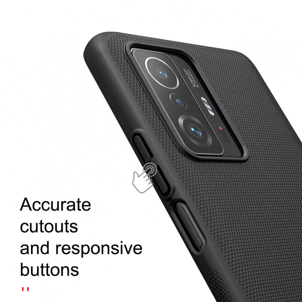 Torbica Nillkin Scrub za Xiaomi 11T/11T Pro crna
