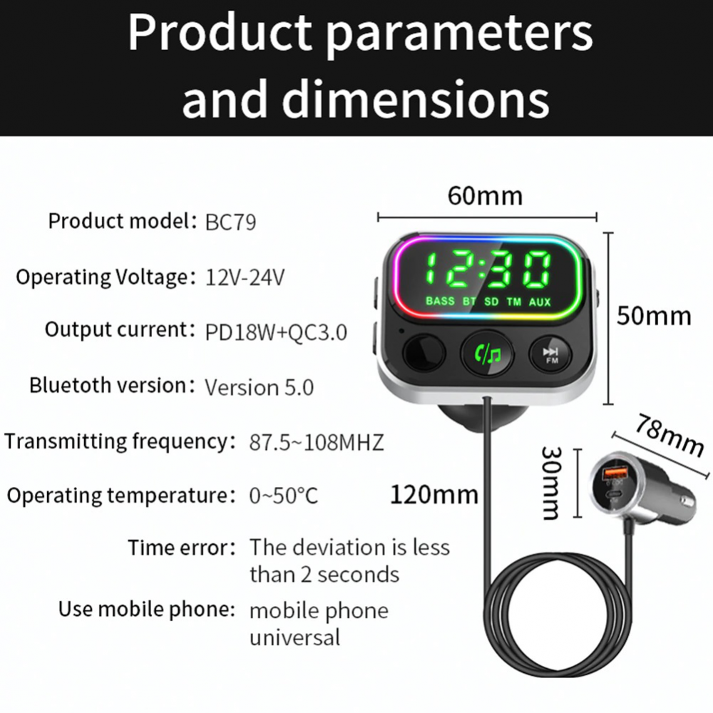 FM transmiter BC79