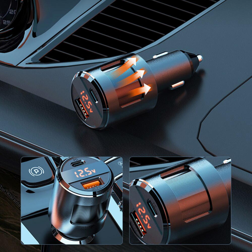 Auto punjac SC01 Super Charger PD 65W/USB 18W