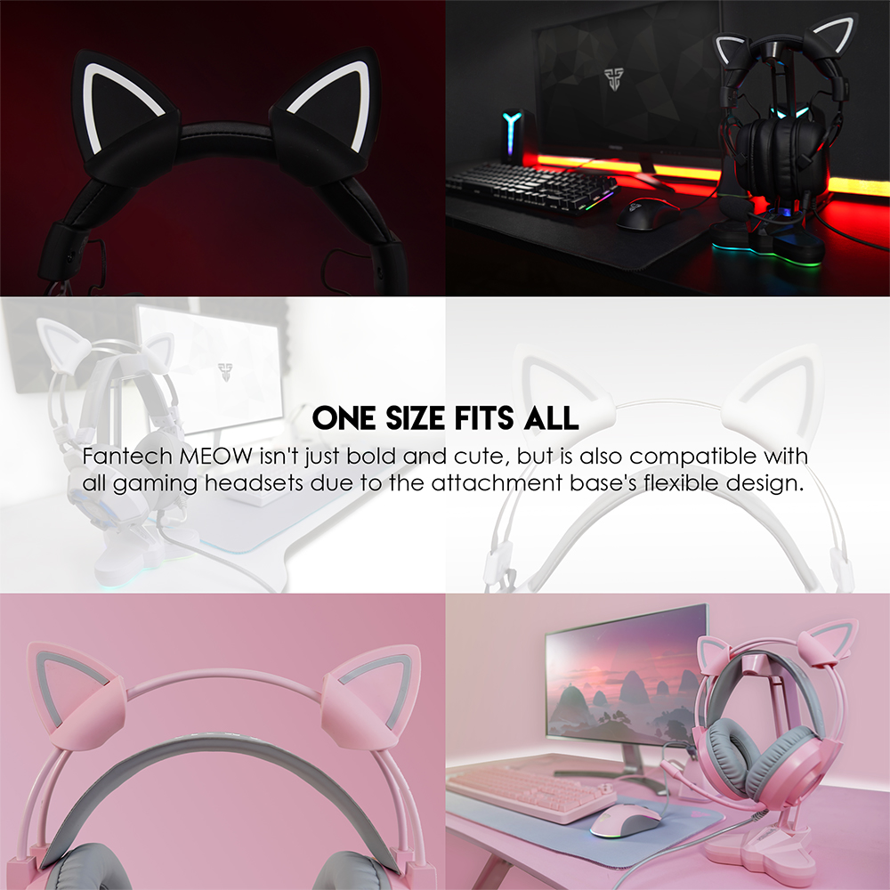 Dodatak za slusalice macije usi Fantech AC5001 Meow Space Edition
