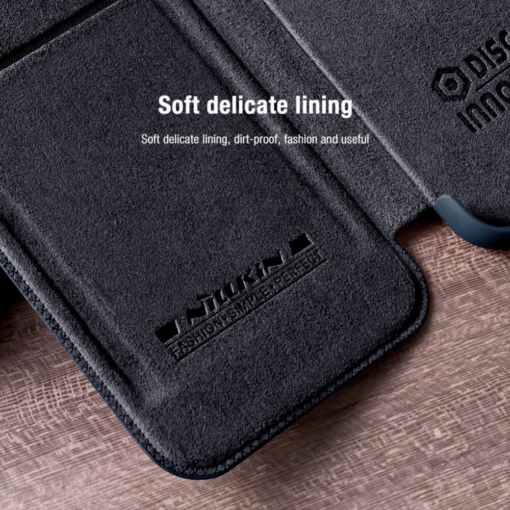 Torbica Nillkin Qin Pro za Samsung S906B Galaxy S22 Plus 5G braon