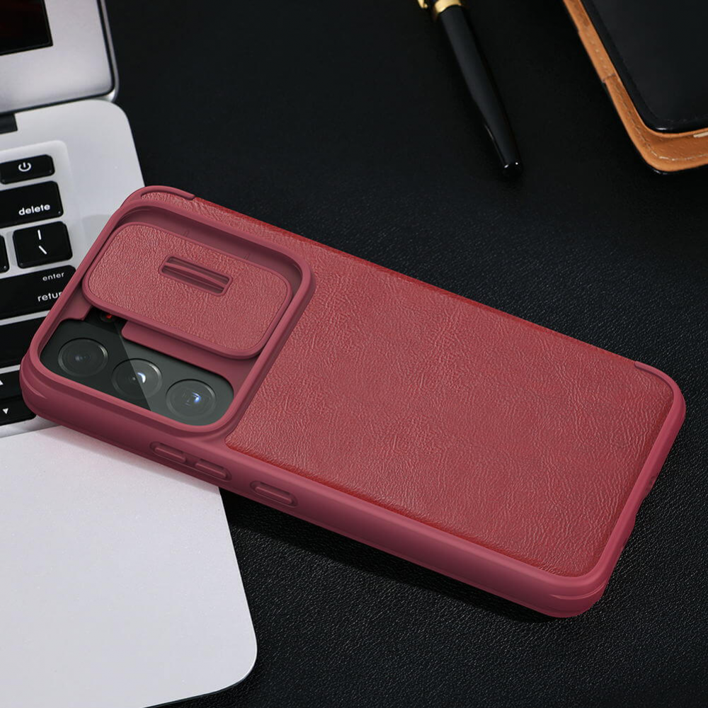 Torbica Nillkin Qin Pro za Samsung S906B Galaxy S22 Plus 5G crvena