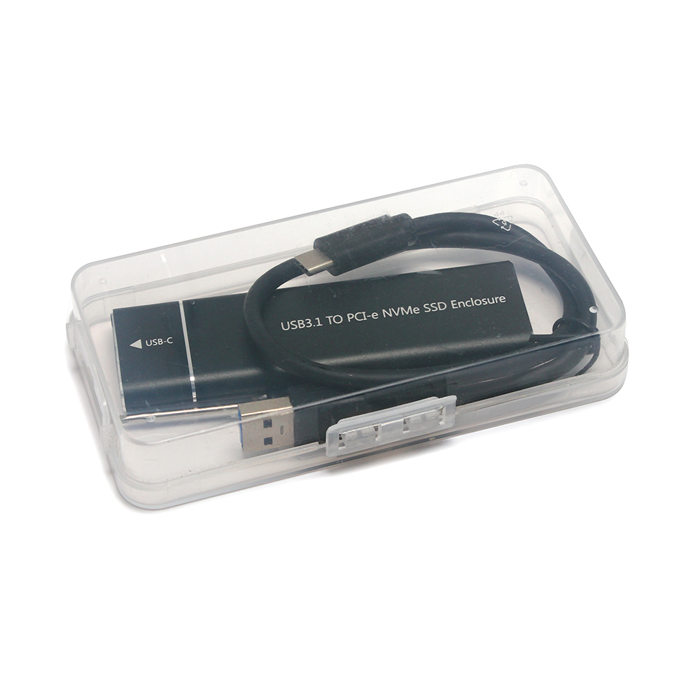 Adapter SSD NVMe na Type C