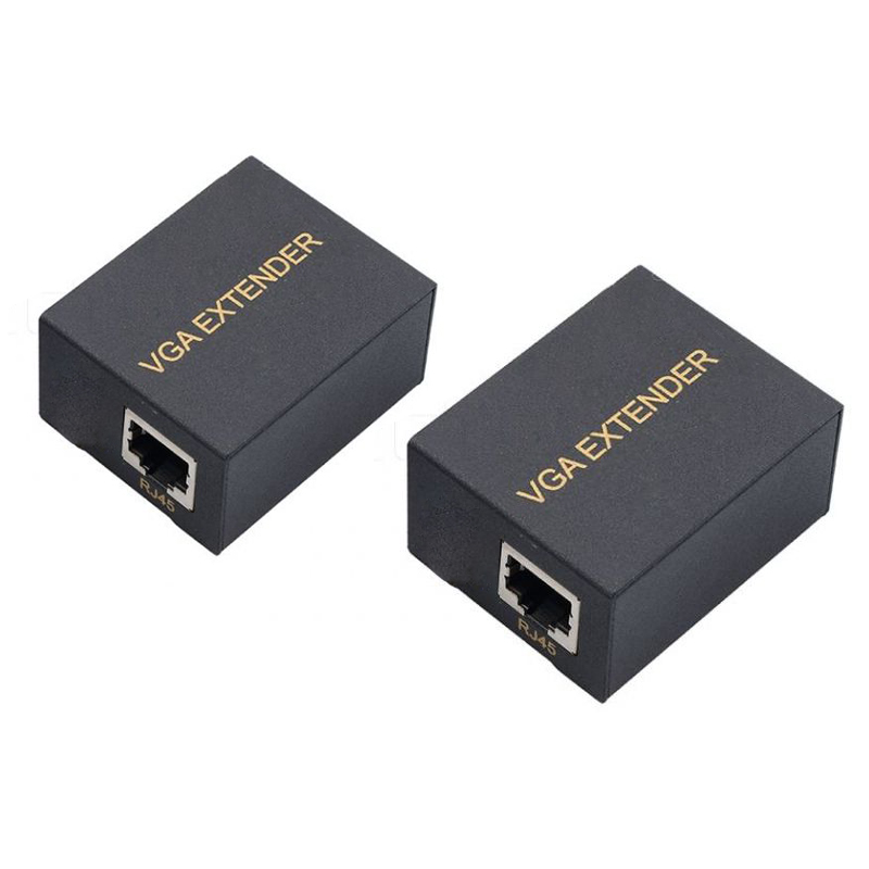 Adapter VGA na RJ45 Signal extender JWD-SP05 60m