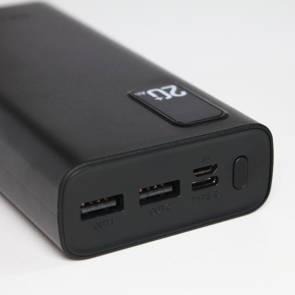 Power bank prenosiva baterija Oxpower P20 20000 mAh crna