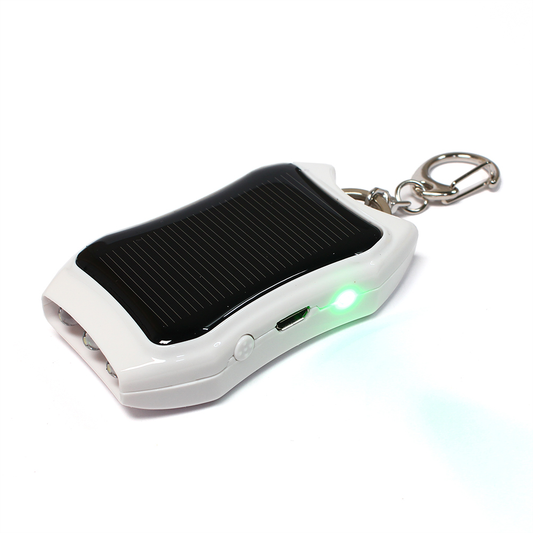 Solarna Back Up baterija privezak bela