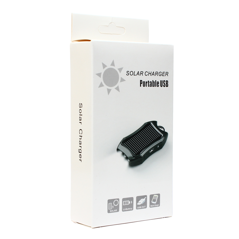 Solarna Back Up baterija privezak bela