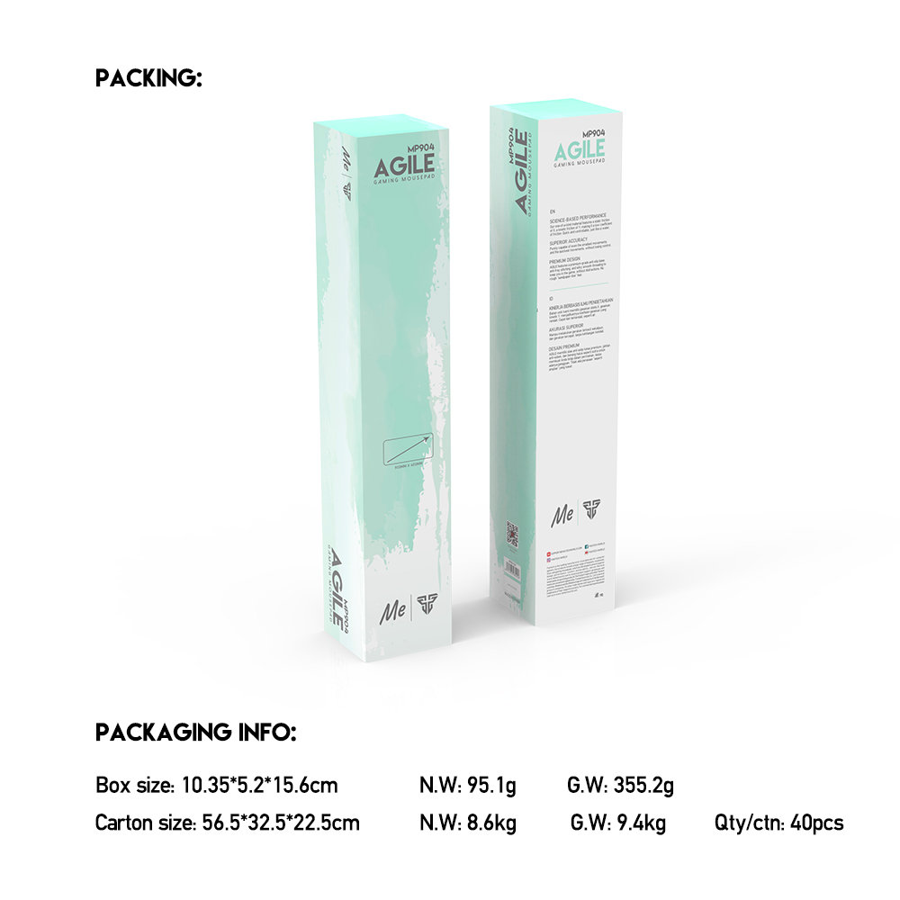 Podloga za mis Fantech MP904 Agile Mint Edition