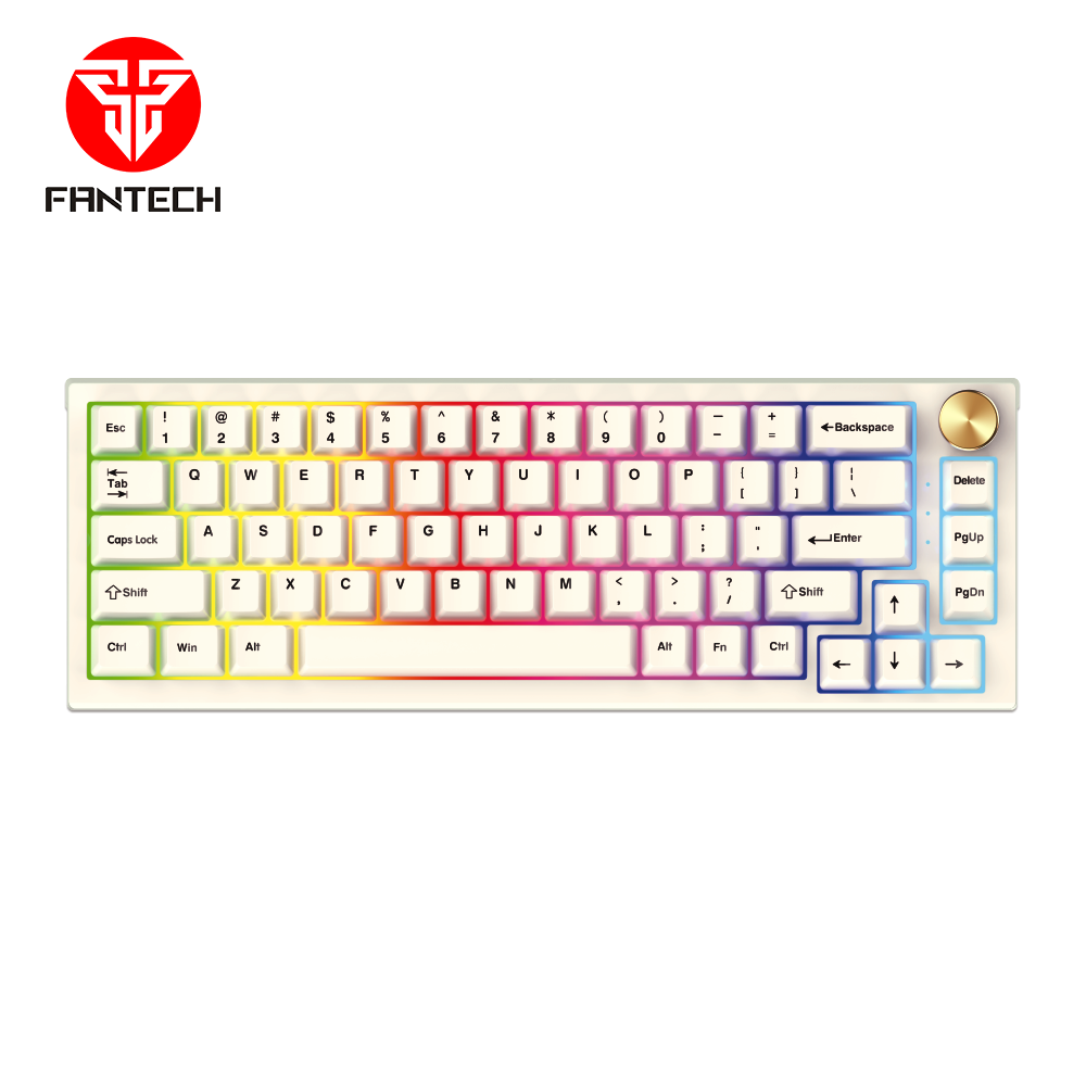 Tastatura Mehanicka Gaming Fantech MK858 RGB Maxfit67 Space Edition (white switch)