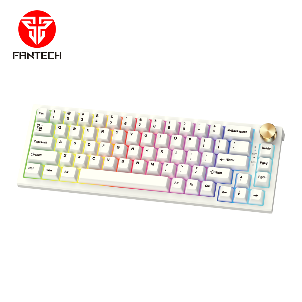 Tastatura Mehanicka Gaming Fantech MK858 RGB Maxfit67 Space Edition (white switch)