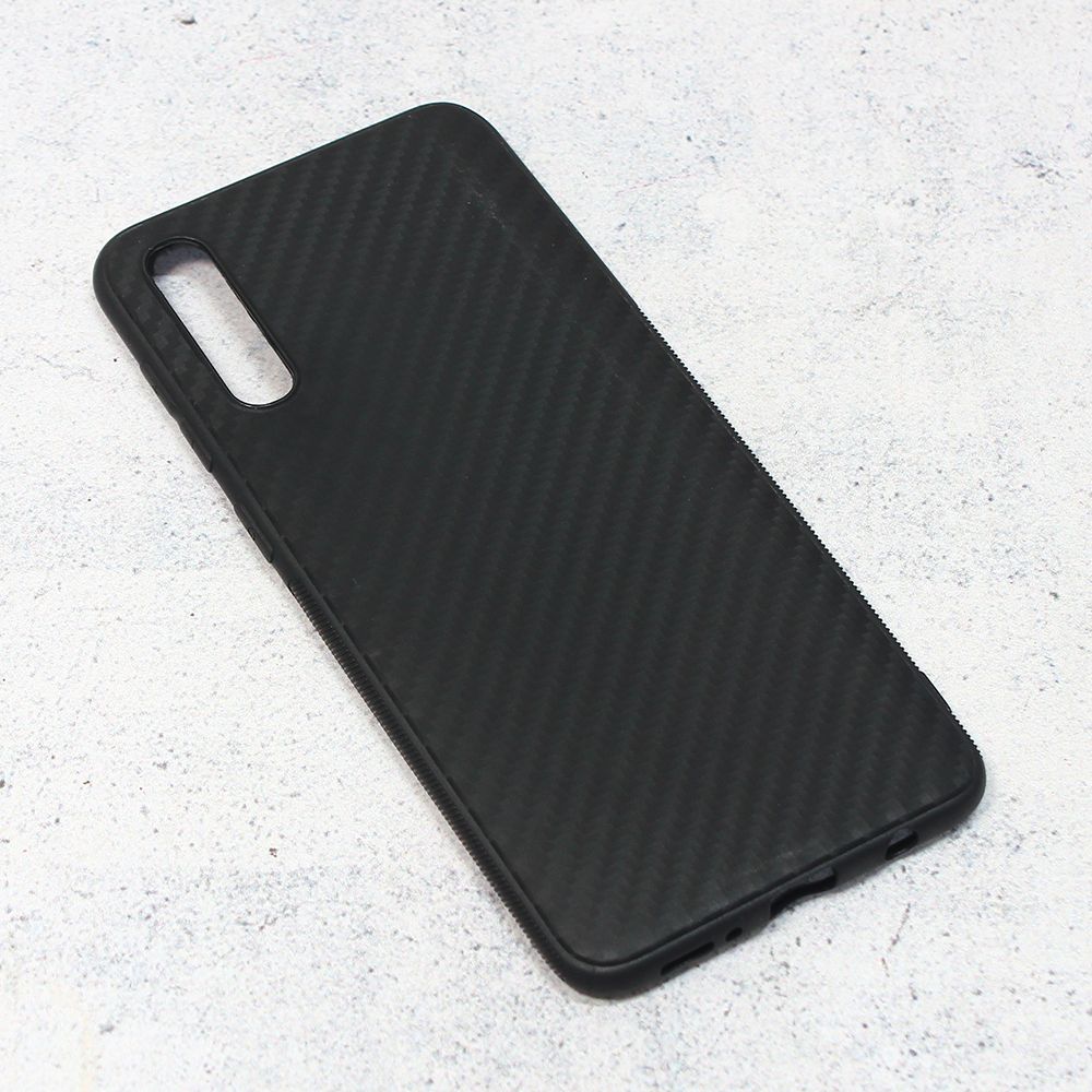 Torbica Carbon fiber za Samsung A307F/A505F/A507F Galaxy A30s/A50/A50s crna