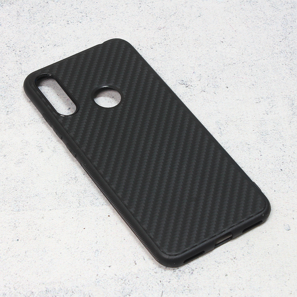 Torbica Carbon fiber za Huawei Y6 2019/Honor 8A crna