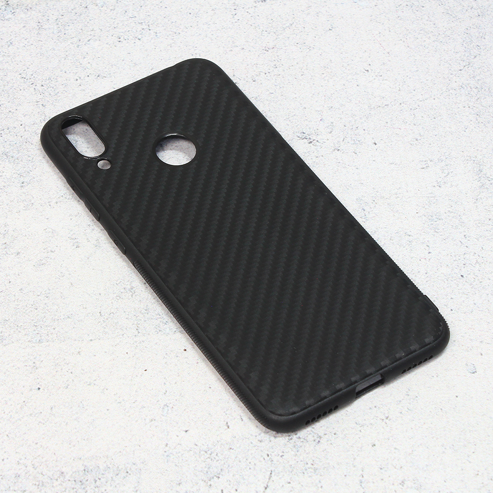 Torbica Carbon fiber za Huawei Y7 2019/Y7 Prime 2019 crna