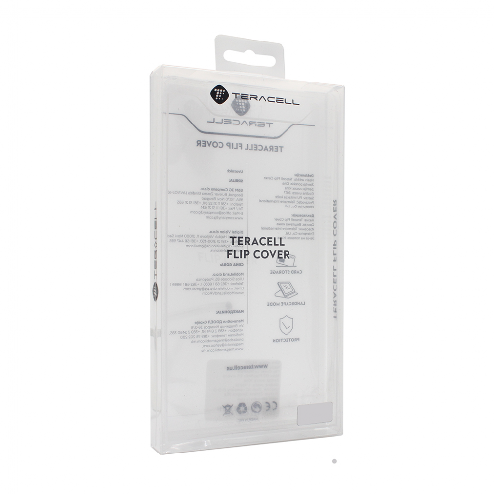 Torbica Teracell Flip Cover za Xiaomi Redmi Note 11/Note 11S crna