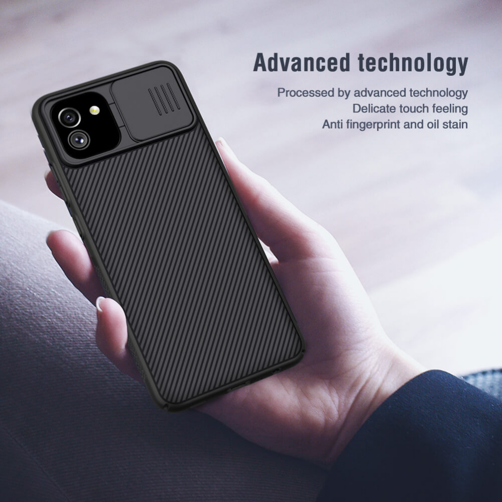 Torbica Nillkin CamShield za Samsung A035G Galaxy A03 plava