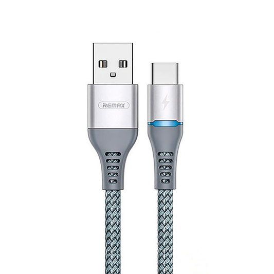 Data kabl REMAX Colorful RC-152a Type C sivi 1m