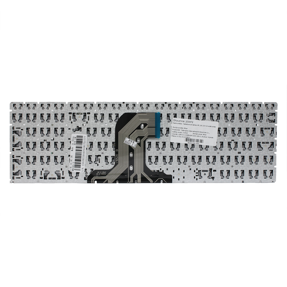 Tastatura za laptop HP 250 255 G4 veliki enter
