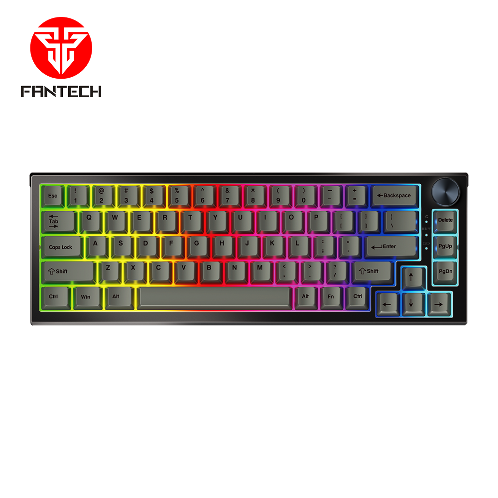 Tastatura Mehanicka Gaming Fantech MK858 RGB Maxfit67 crna (white switch)