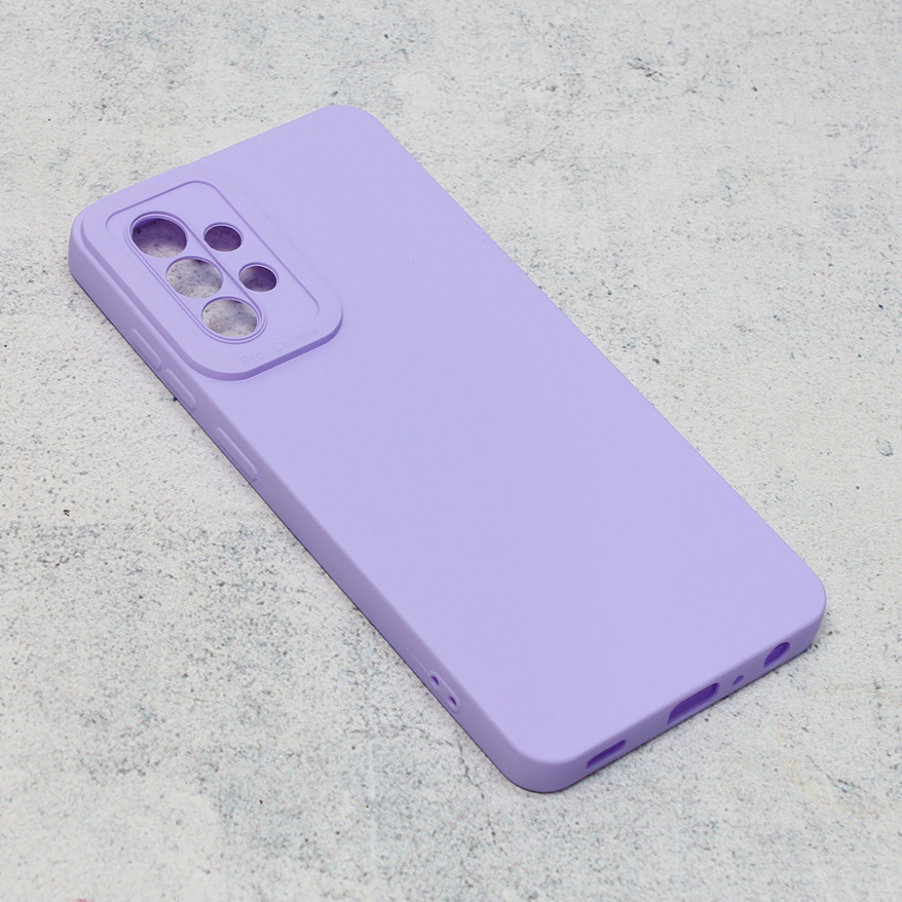 Torbica Silikon Pro Camera za Samsung A525F/A526B/A528B Galaxy A52 4G/A52 5G/A52s 5G ljubicasta