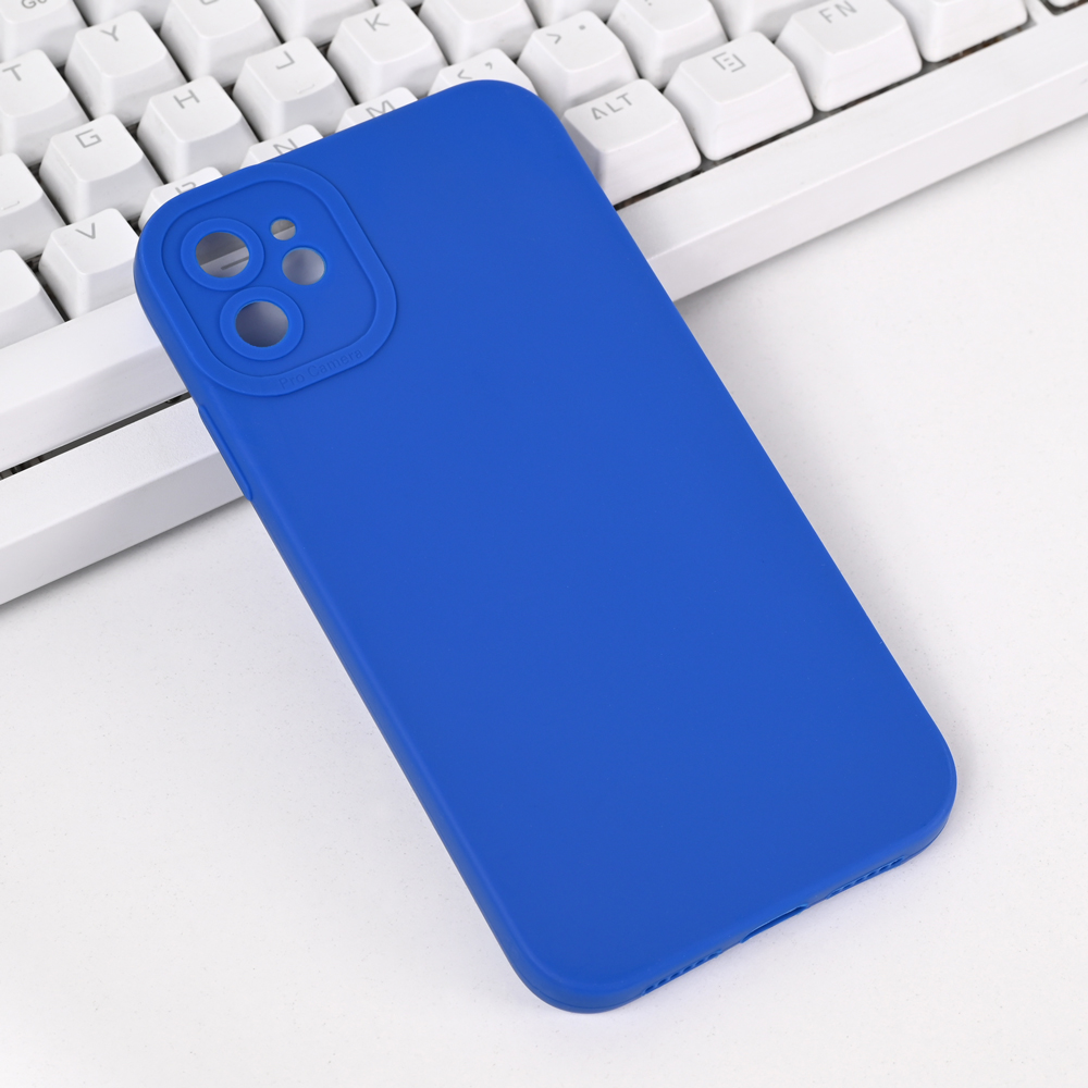 Torbica Silikon Pro Camera za iPhone 11 6.1 tamno plava