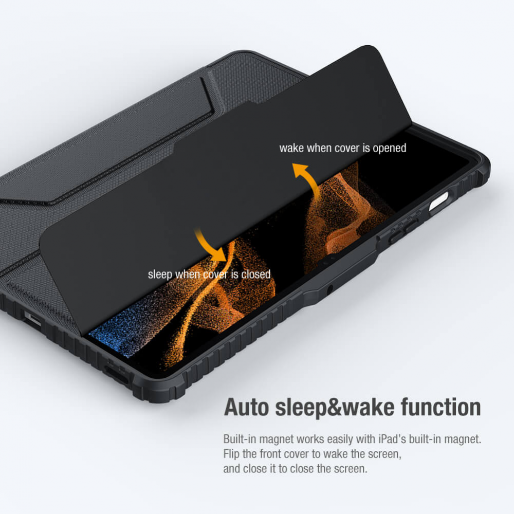 Torbica Nillkin Bumper Leather Pro za Samsung X700 Galaxy Tab S8 crna