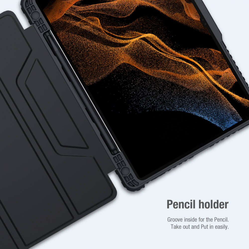 Torbica Nillkin Bumper Leather Pro za Samsung X700 Galaxy Tab S8 crna