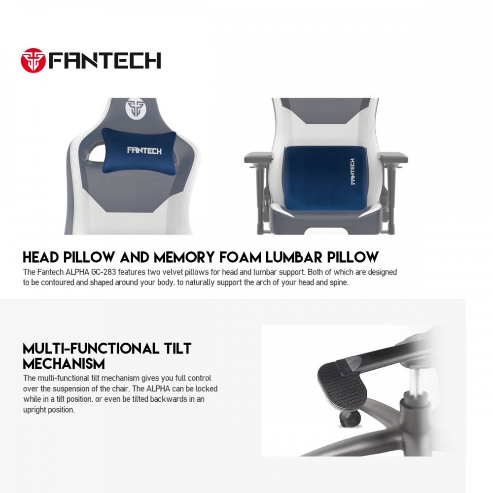 Stolica Gaming Fantech Alpha GC-283 crvena