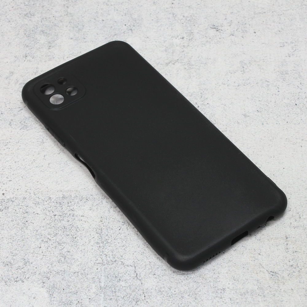 Torbica silikonska Ultra Thin za Samsung A226B Galaxy A22 5G mat crna