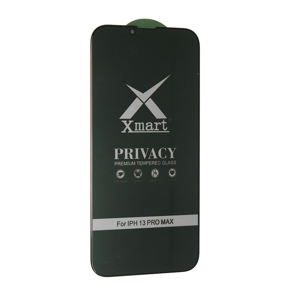 Zastitno staklo Tempered Glass X mart 9D Privacy za iPhone 13 Pro Max/14 Plus 6.7