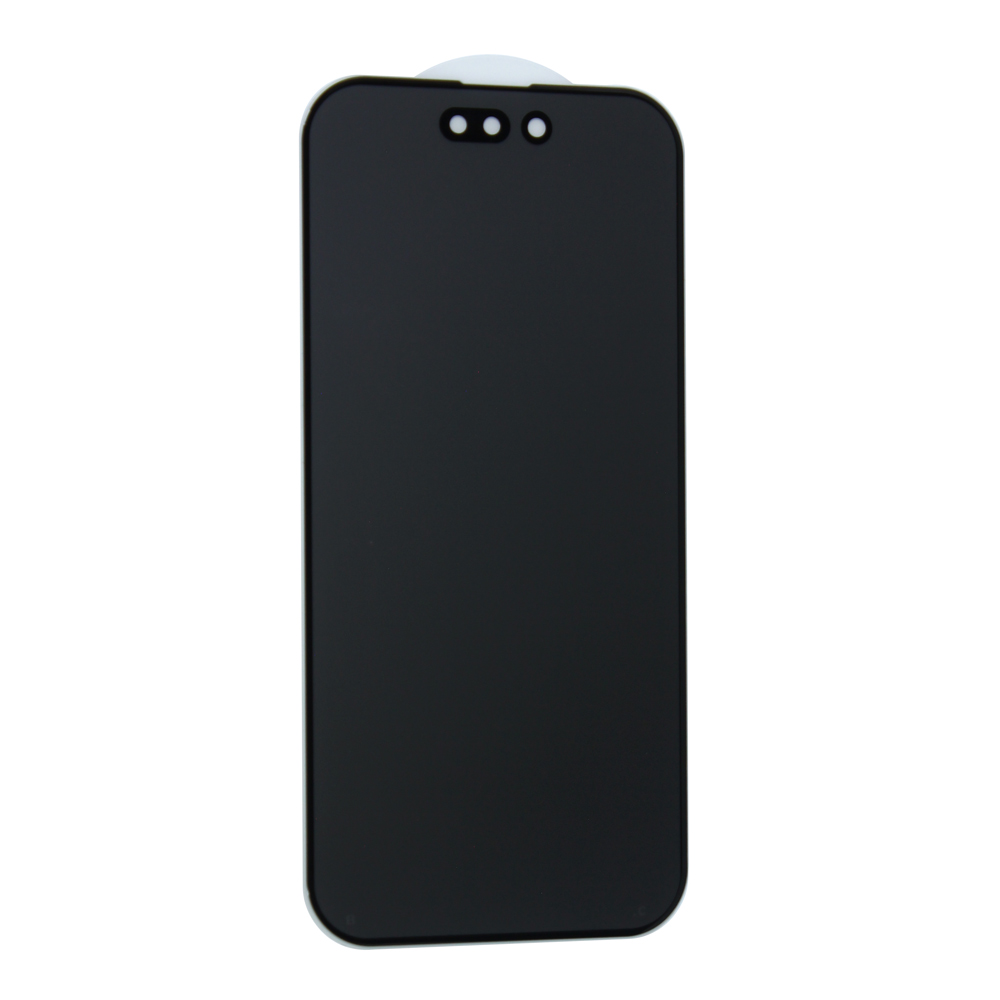 Zastitno Staklo Tempered glass Privacy 2.5D full glue za iPhone 14 Pro Max 6.7 crni