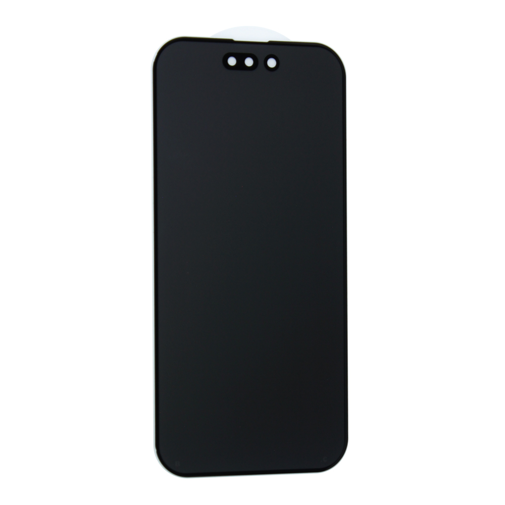 Zastitno staklo Tempered Glass Privacy 2.5D full glue za iPhone 14 Pro 6.1 crni