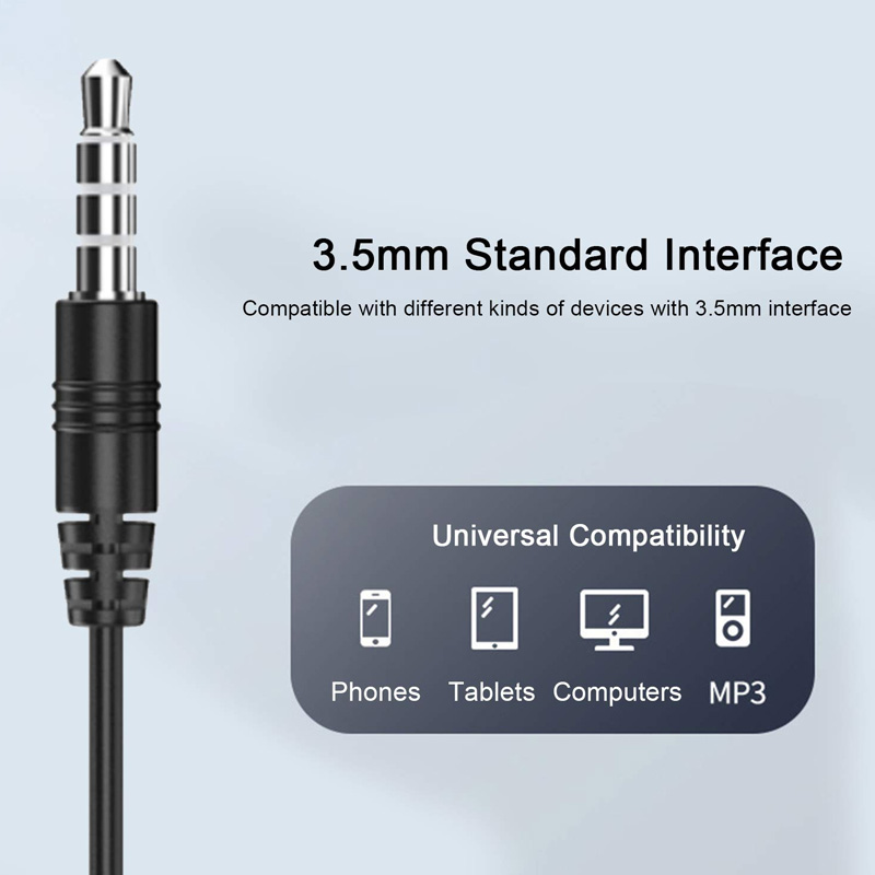 Slusalice REMAX Wired RW-105 3.5 mm bele