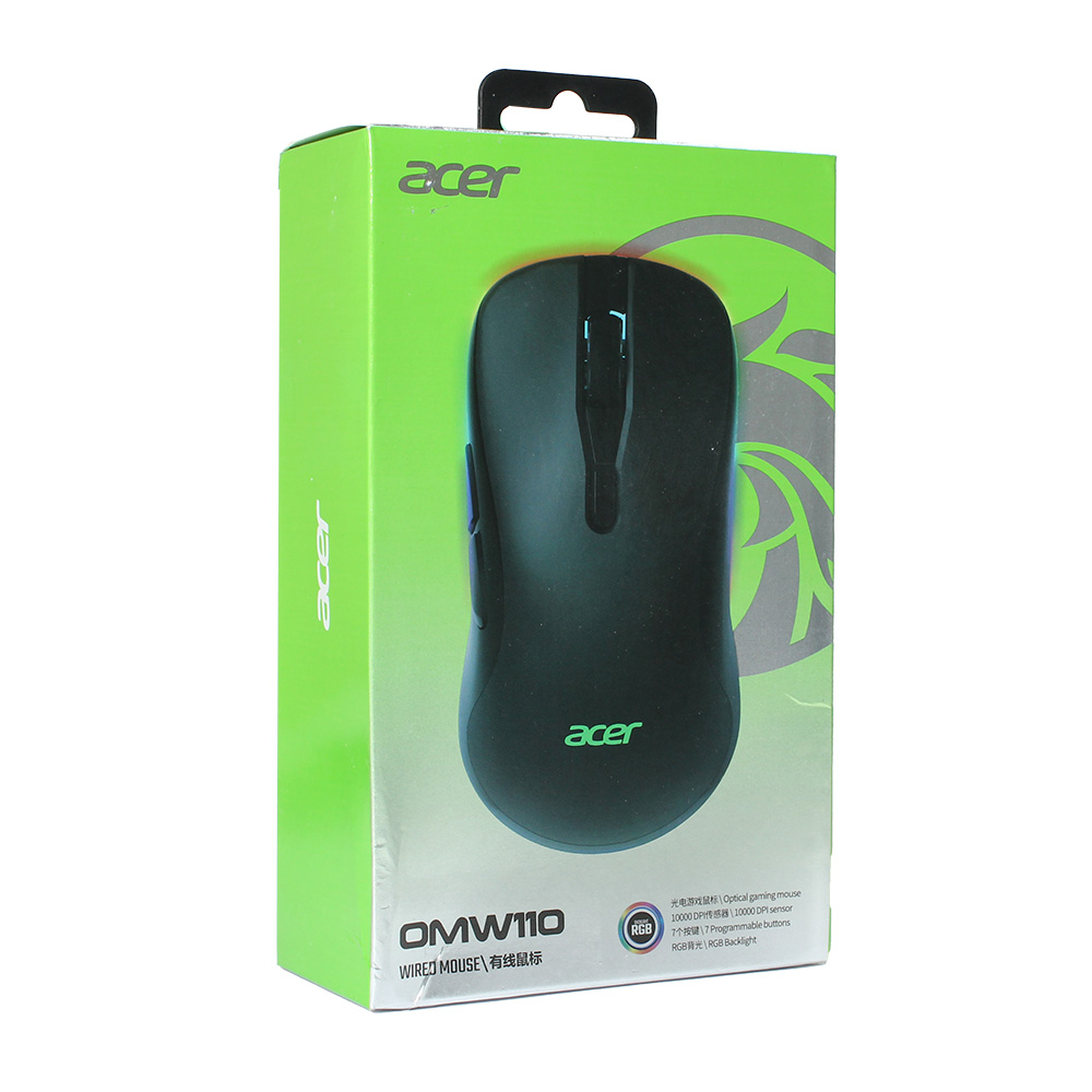 Mis Acer OMW110 crni