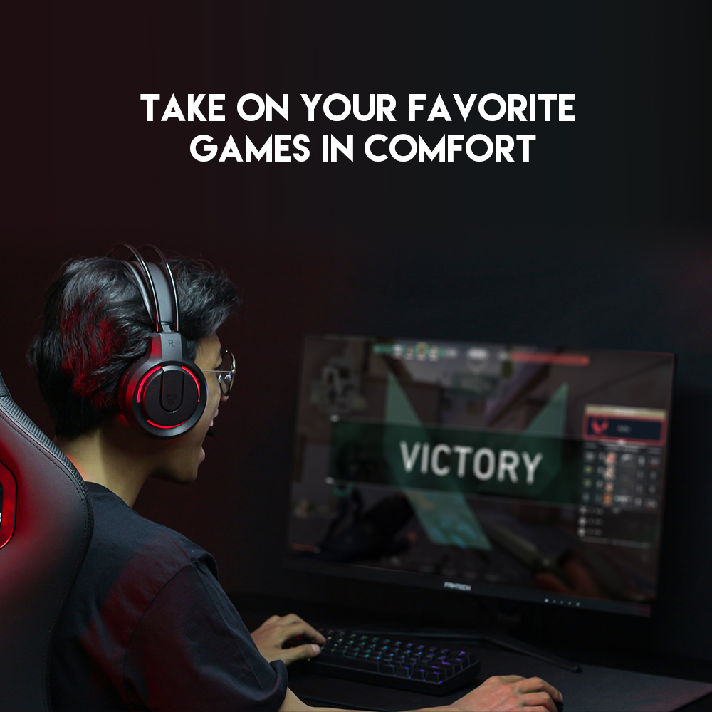 Slusalice Gaming Fantech HQ53 Flash crne