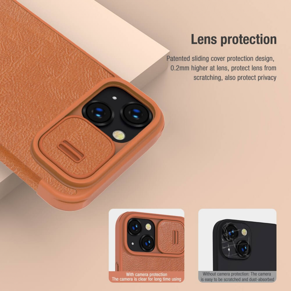 Torbica Nillkin Qin Pro za iPhone 14 Plus 6.7 crna