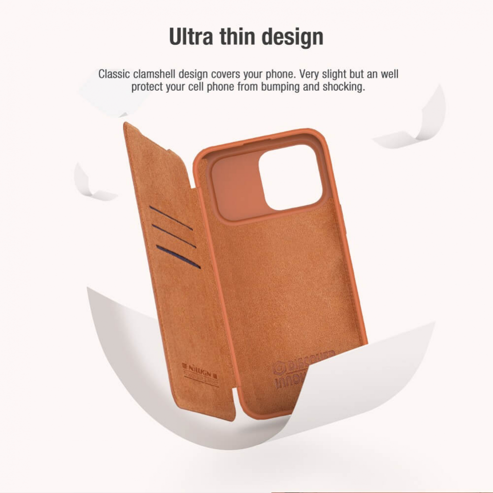 Torbica Nillkin Qin Pro za iPhone 14 Pro 6.1 crna