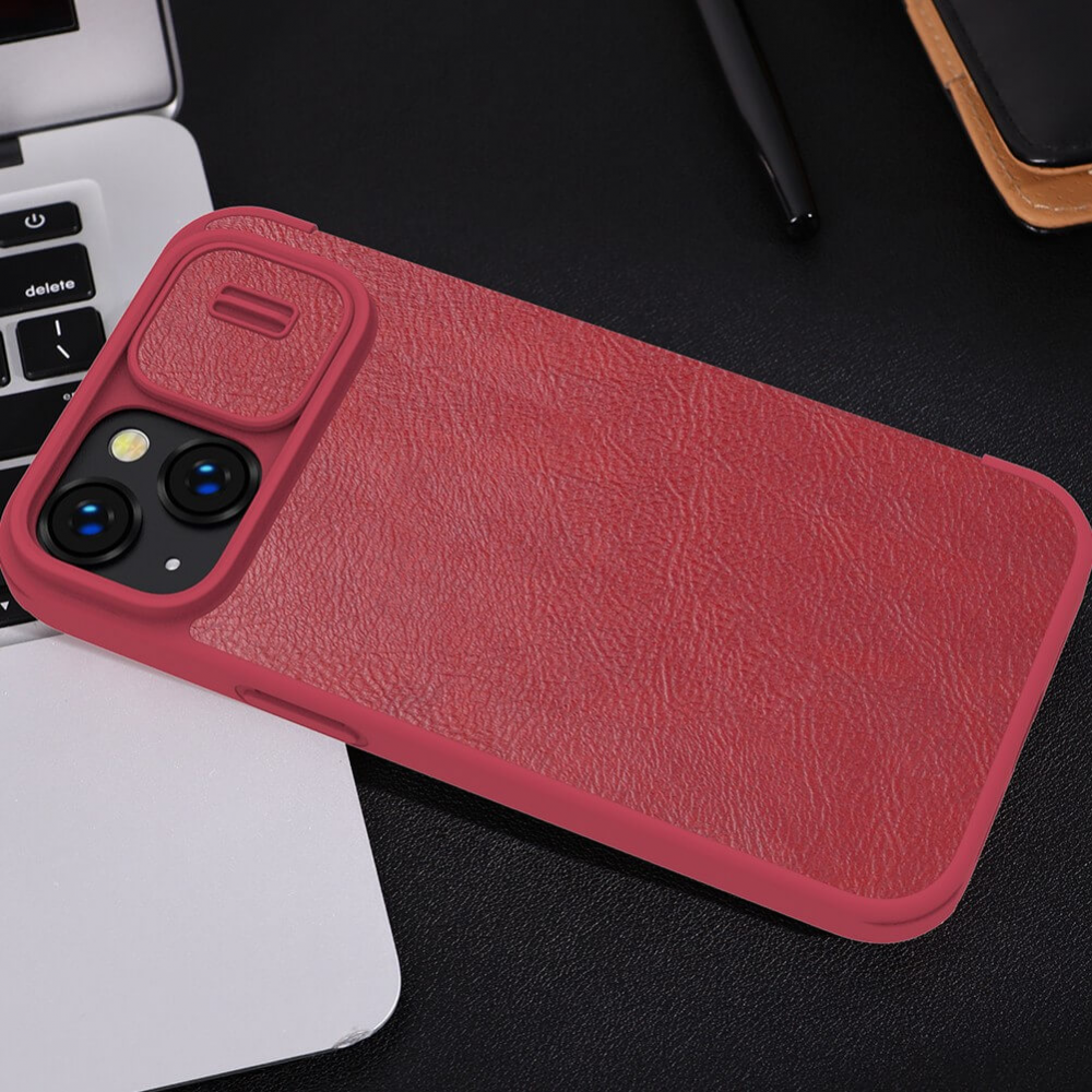 Torbica Nillkin Qin Pro za iPhone 14 Plus 6.7 crvena