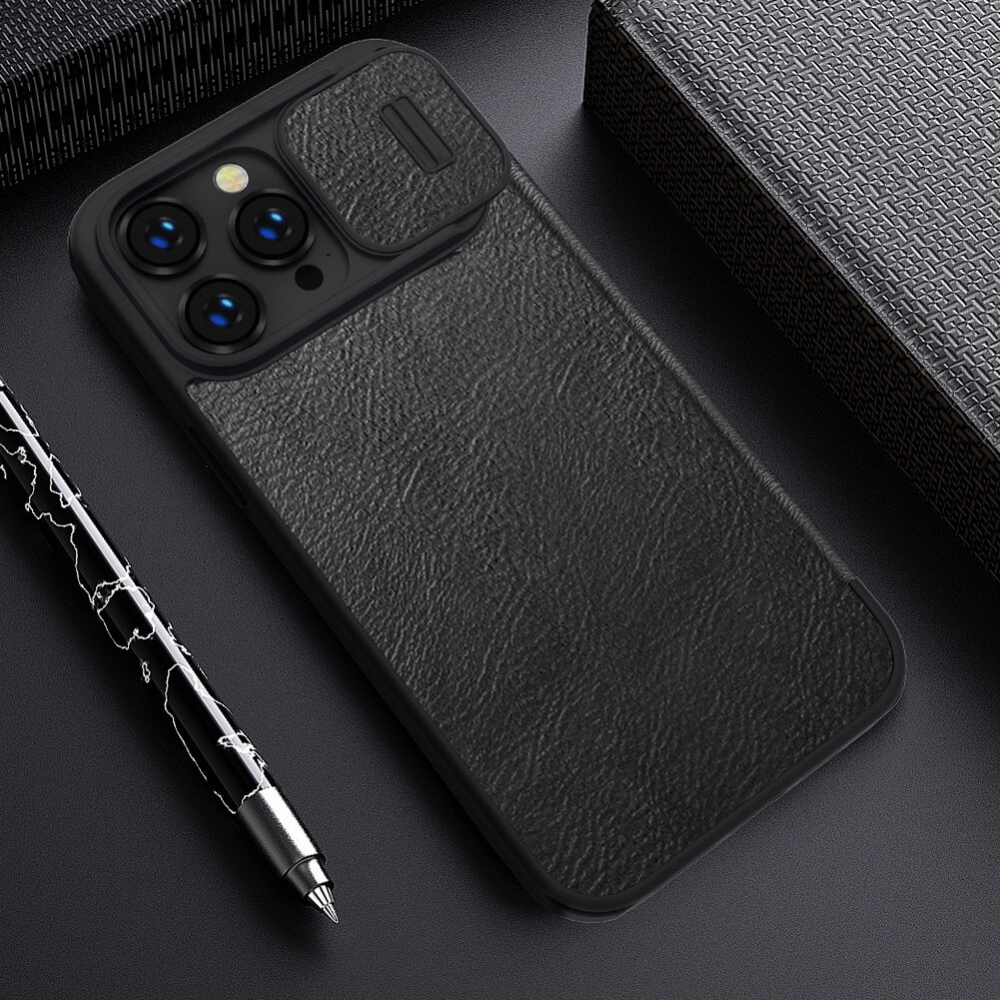 Torbica Nillkin Qin Pro za iPhone 14 Pro 6.1 crna