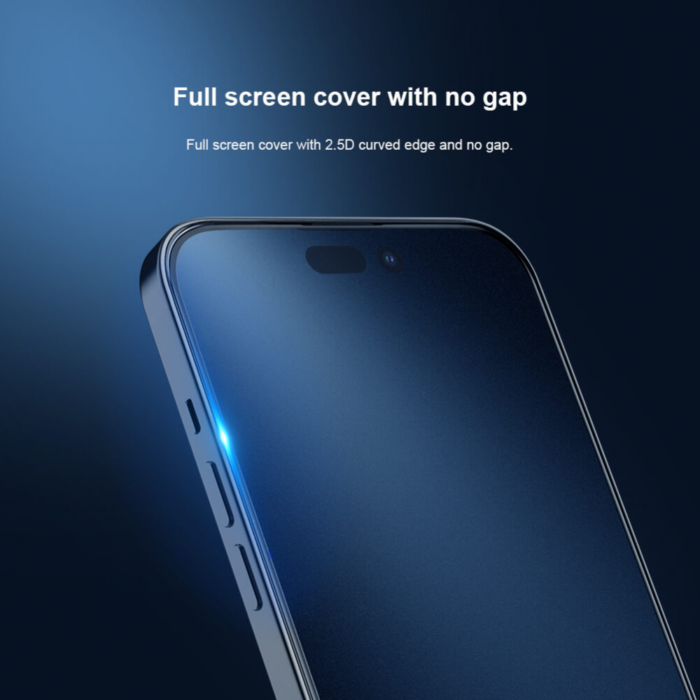 Zastitno Staklo Tempered glass Nillkin Fog Mirror za iPhone 14 Pro Max 6.7 crni