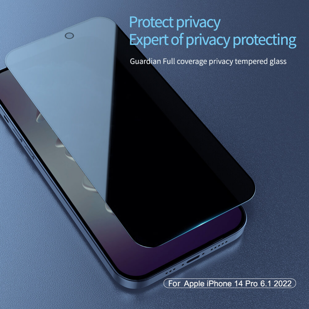 Zastitno Staklo Tempered glass Nillkin Guardian za iPhone 14 Pro 6.1 crni