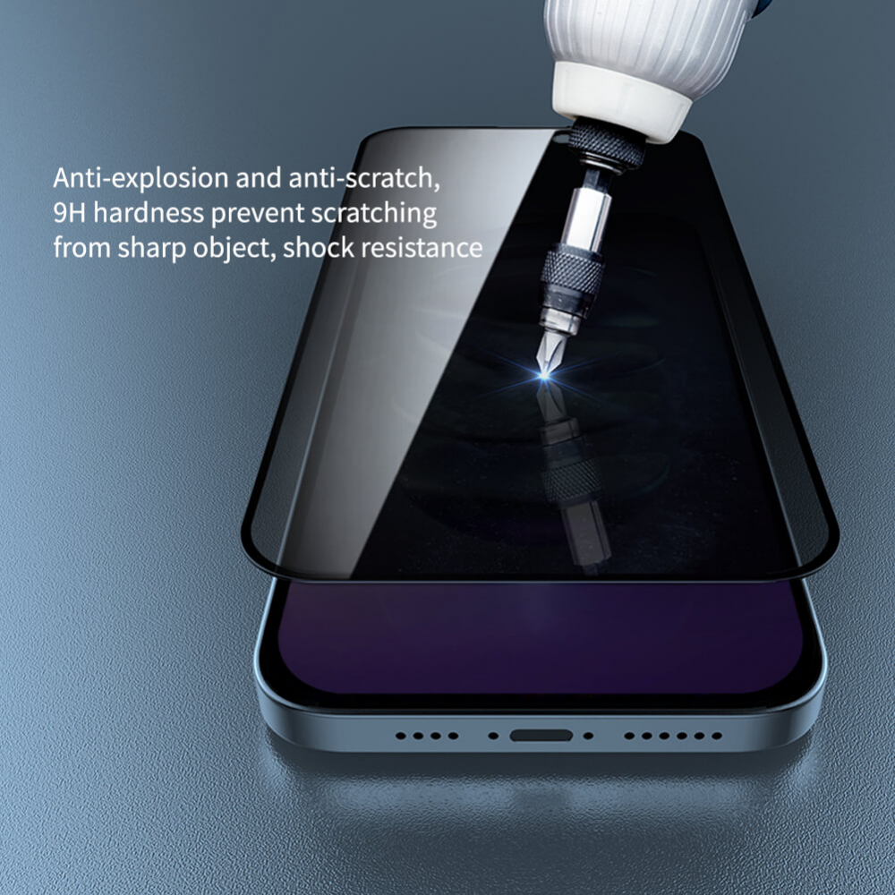 Zastitno Staklo Tempered glass Nillkin Guardian za iPhone 14 Pro 6.1 crni
